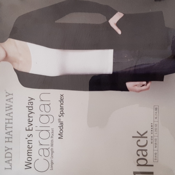 lady hathaway Sweaters - Lady Hathaway Modal Cardigan Black